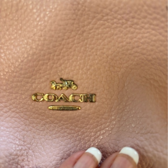 Coach Pink Leather Backpack - Picture 4 of 7